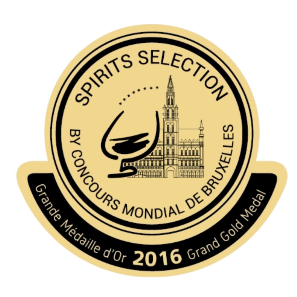 Gold Medal — Spirits Selection by Concours Mondial de Bruxelles 2016